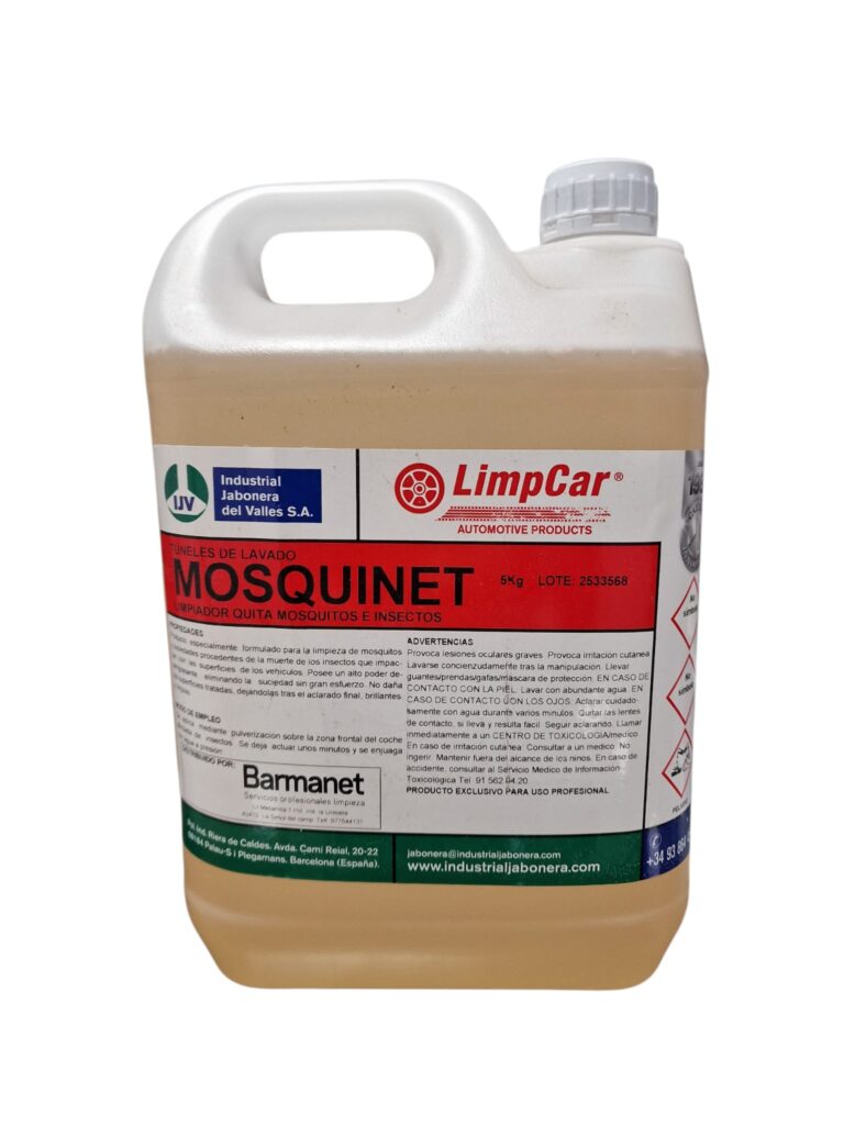 Limpiador mosquitos e insectos MOSQUINET 5L Barmanet