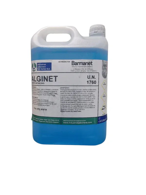 Agente antialgas ALGINET 5L Barmanet