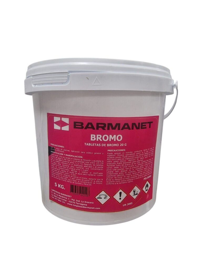Bromo en Pastillas Bromo-P 5kg barmanet