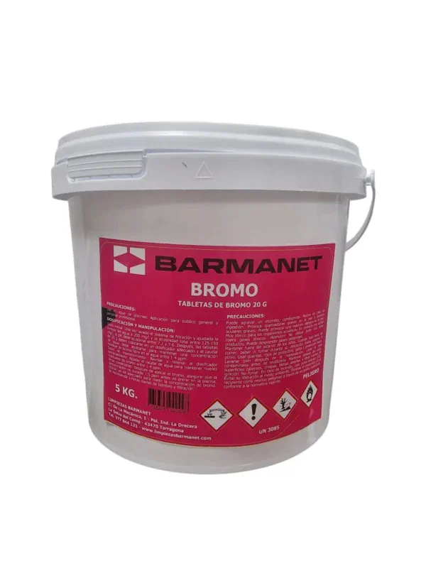 Bromo en Pastillas Bromo-P 5kg barmanet