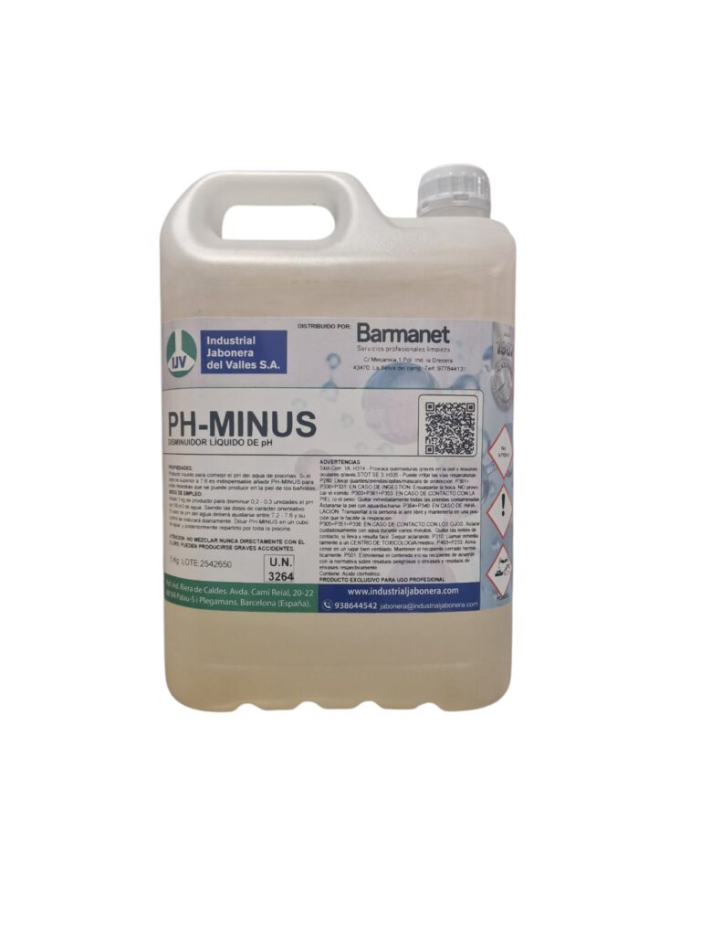 PH-Minus piscinas 5L Barmanet