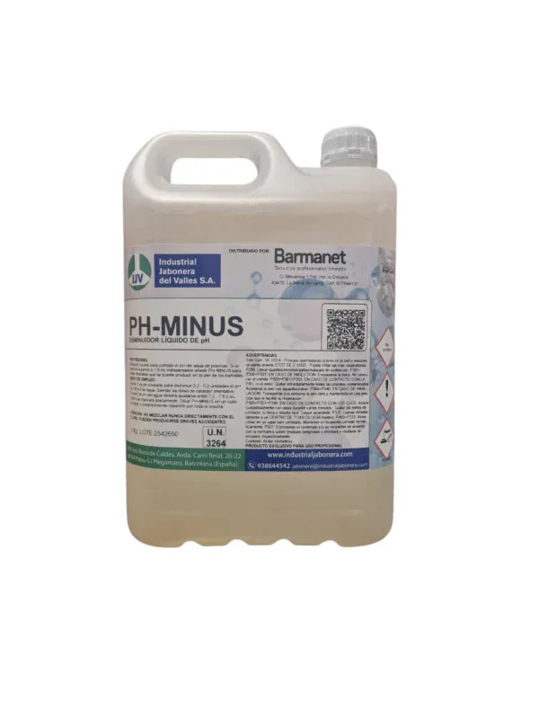 PH-Minus piscinas 5L Barmanet
