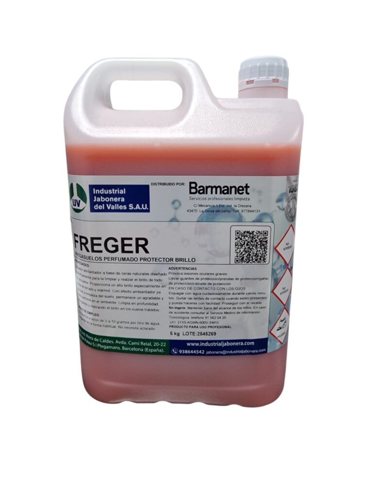 Fregasuelos protector brillo FREGER 5L Barmanet