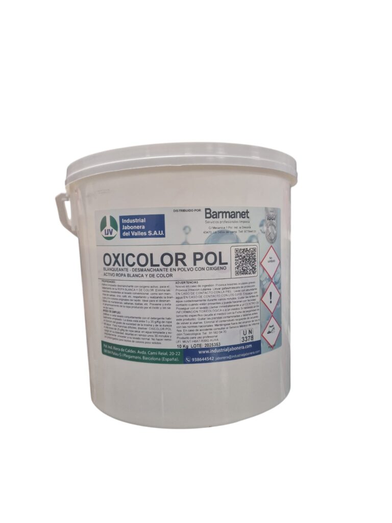 Blanqueantes desmanchante polvo OXICOLOR POL 10KG Barmanet