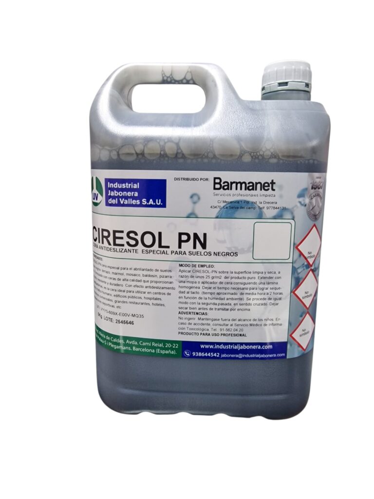 Cera para suelos negros CIRESOL PN 5L Barmanet