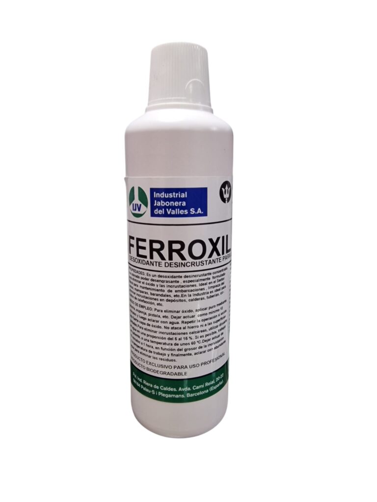 Desoxidante desincrustante para la industria naval FERROXIL Barmanet 900gr