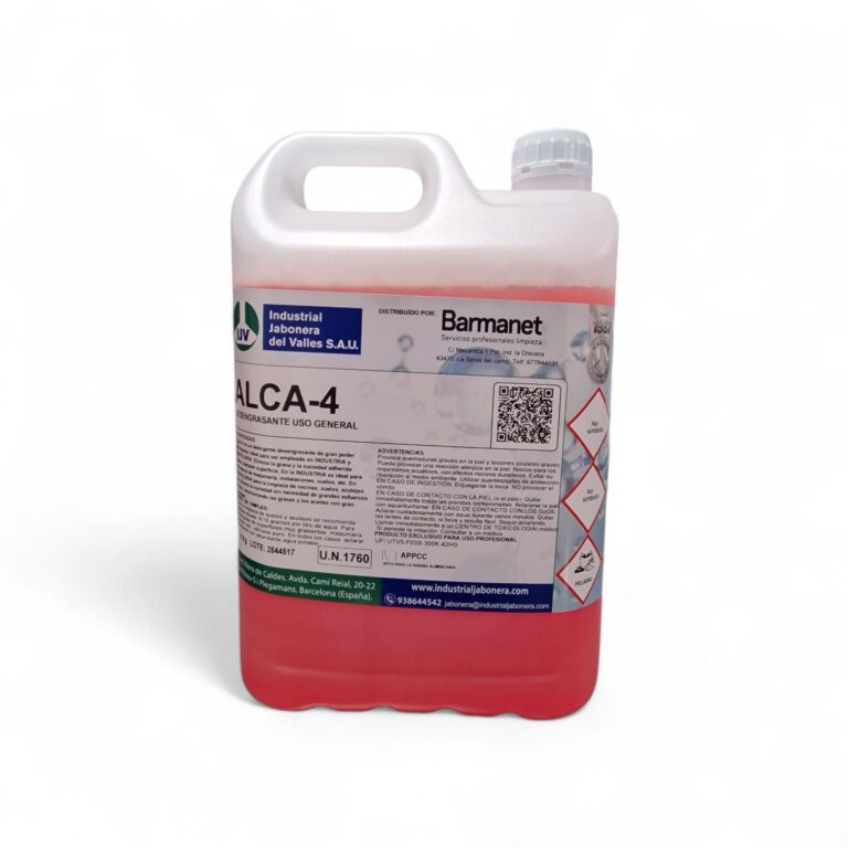 Desengrasante uso general ALCA4 5L Barmanet
