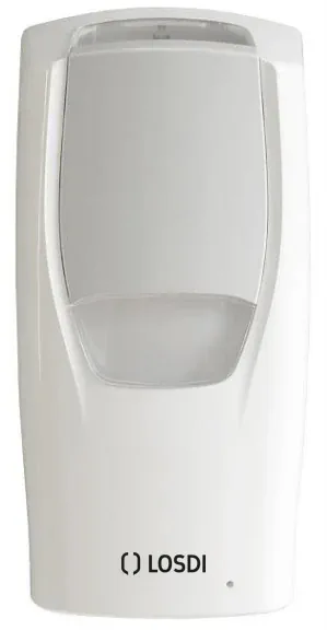 dosificador de pared automático a pilas para gel o jabón 900 ml blanco LOSDI