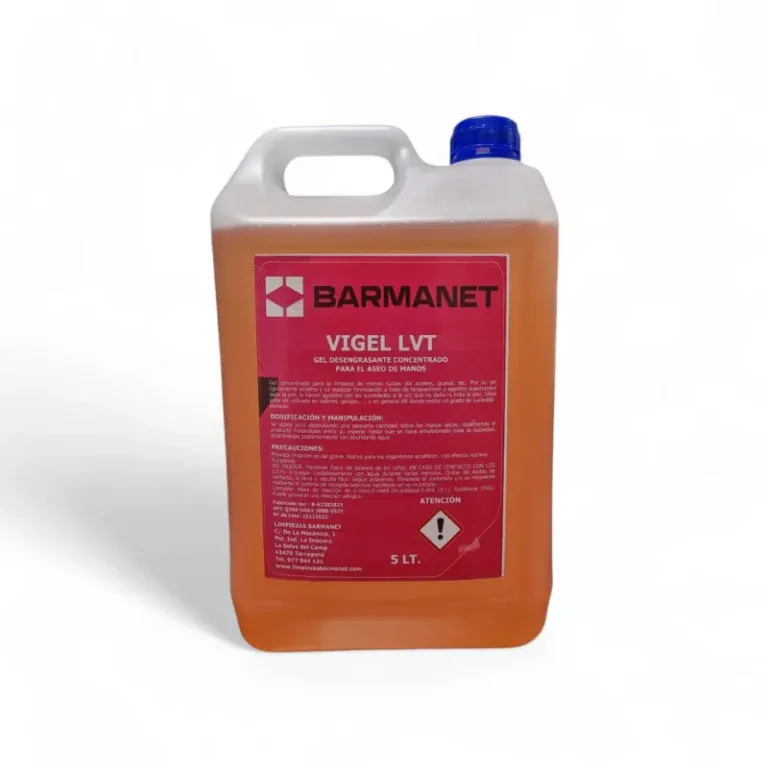 Gel desengrasante concentrado para manos VIGEL LVT 5L Barmanet