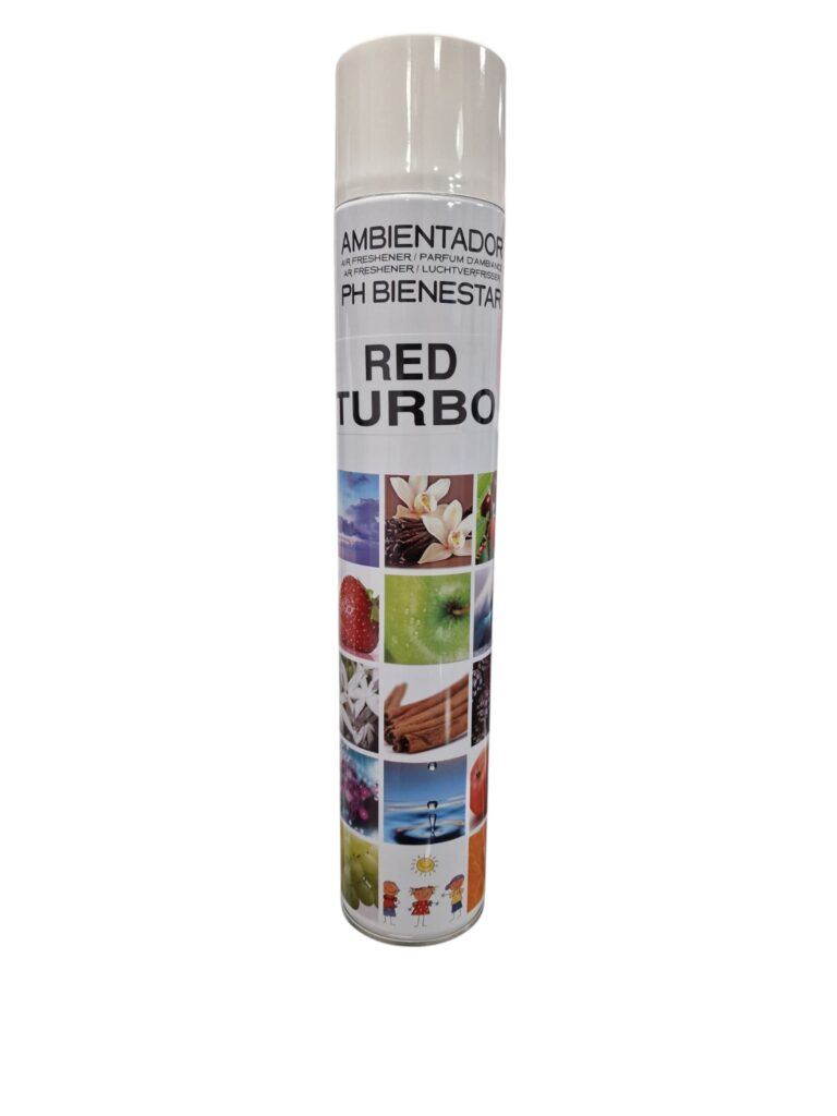 Ambientador turbo red 750ml Barmanet