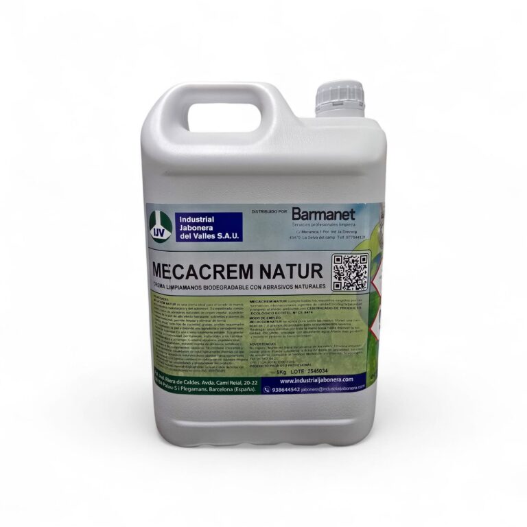 Crema limpia manos MECACREM 5KG Barmanet