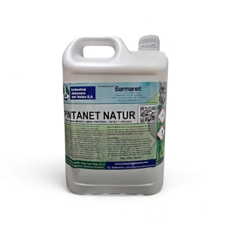 Crema limpia manos pintura PINTANET 5L Barmanet