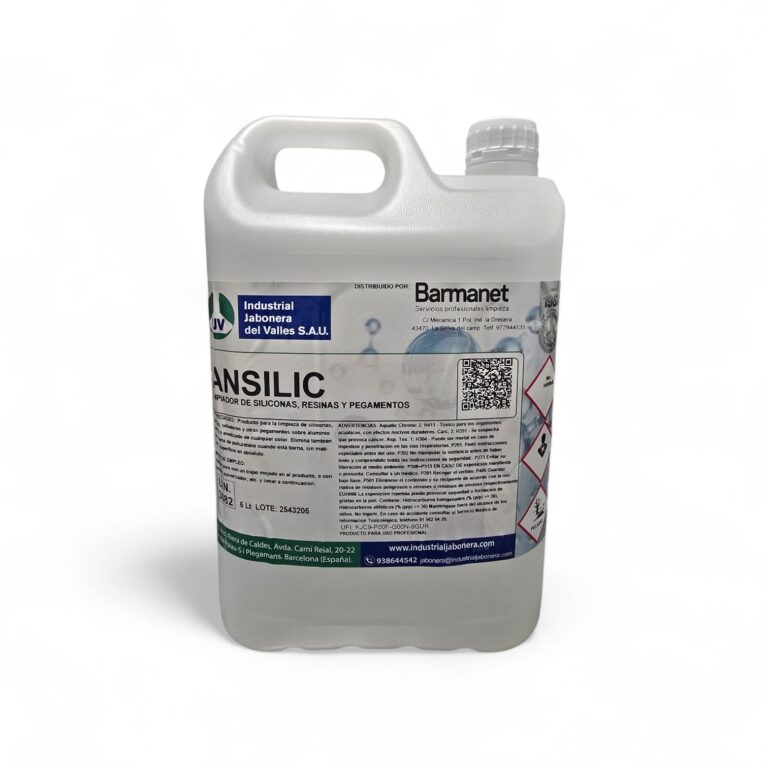 Limpiador de siliconas y pegamentos ANSILIC 5L Barmanet