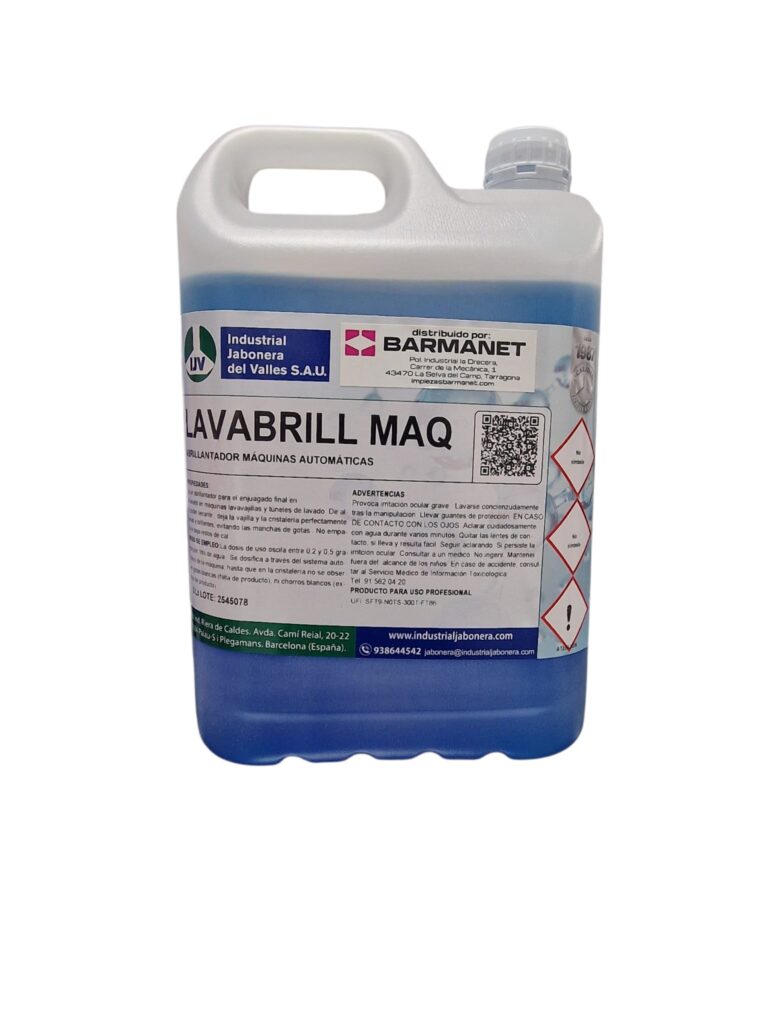 Abrillantador maquina lavavajillas LAVABRILL 5L