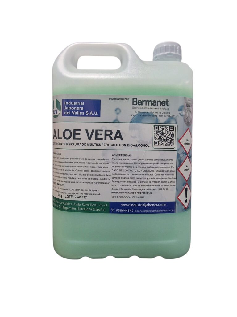 Fregasuelos ALOE VERA 5L Barmanet