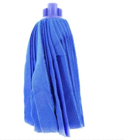 Fregona azul tiras rugosas