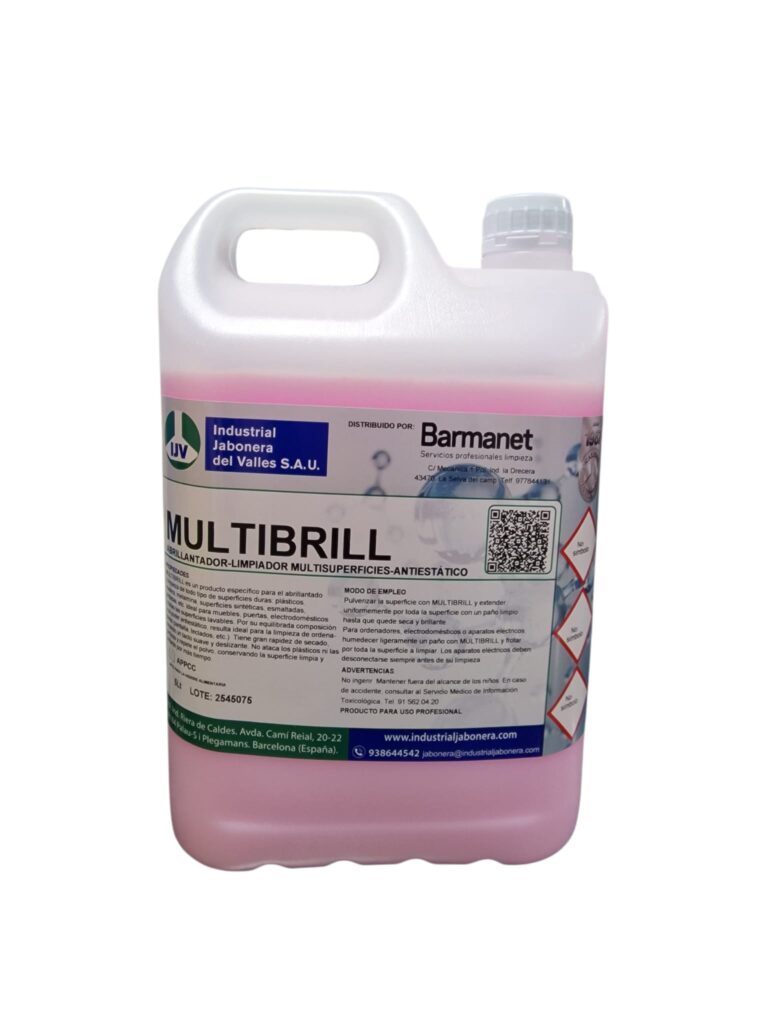 Limpiador multisuperficies MULTIBRILL 5L Barmanet