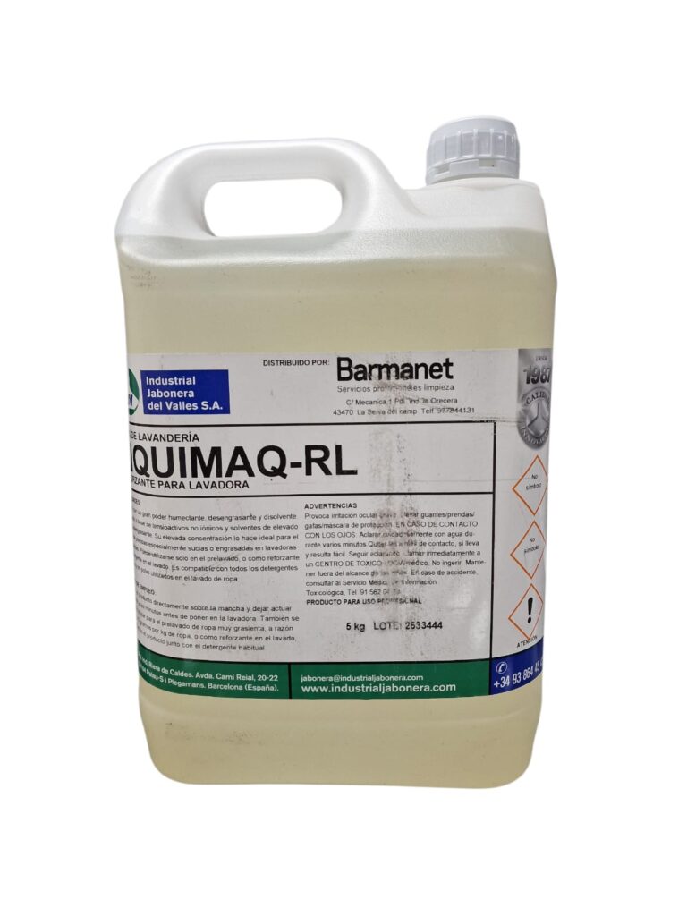 Reforzante para lavadora LIQUIMAQ-RL 5L Barmanet