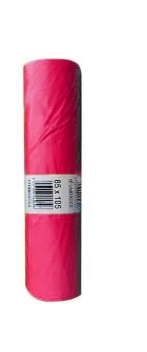 Saco industrial 80x105 rojo