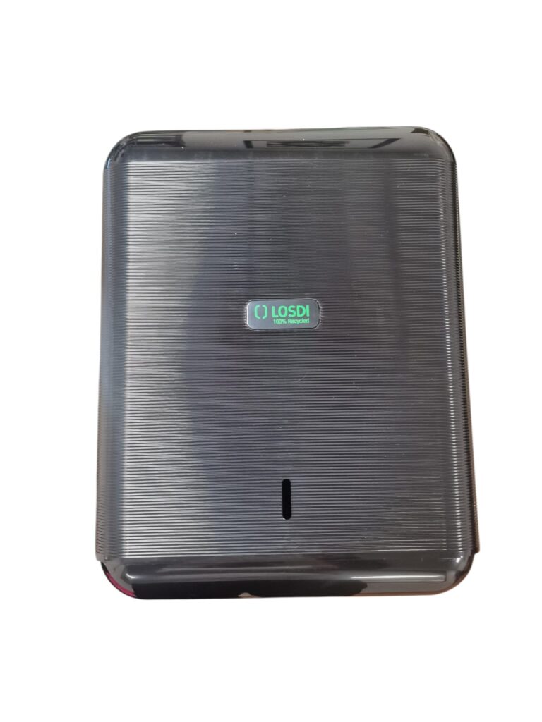 Dispensador Toallita Z negro Barmanet