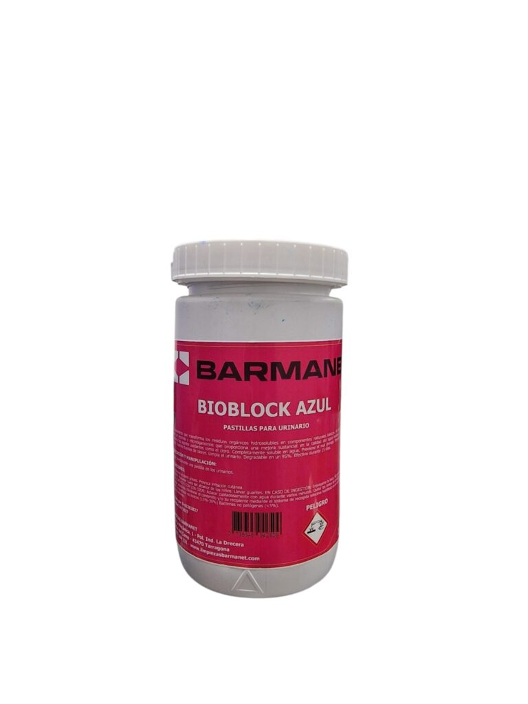 Pastillas urinarias Bioblock Azul 1kg Barmanet