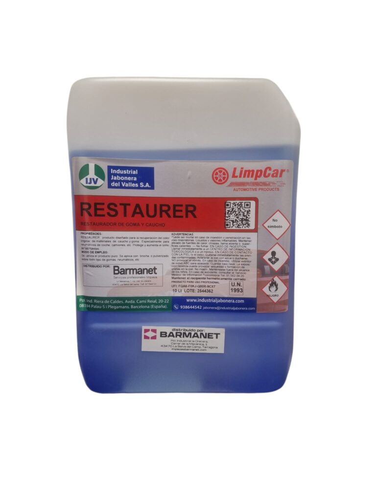 Restaurador goma y caucho RESTAURER 10L Barmanet