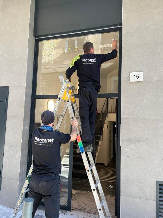 Limpieza profesional al finalizar una obra